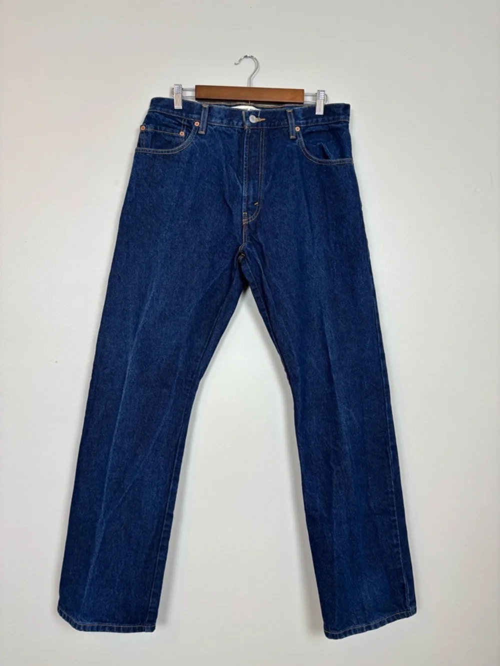 Vtg Levi's Jeans Mens 34X32 517 Bootcut Dark Wash Rigid Denim 05 Made in Mexico